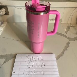 Stanley x Starbucks Winter Pink 40 oz